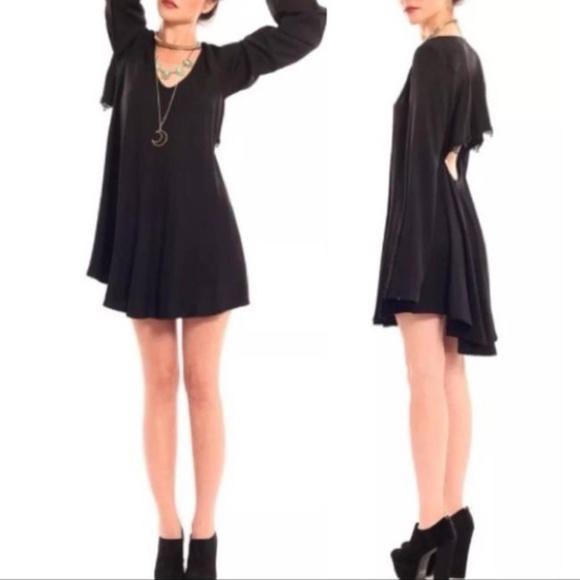 For Love and Lemons Luciana Open Back Flowy Dress Size Small - Picture 1 of 5